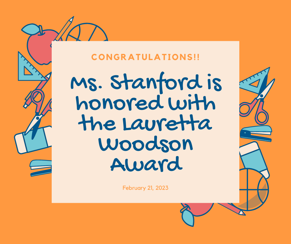 The Lauretta Woodson Award Recipient